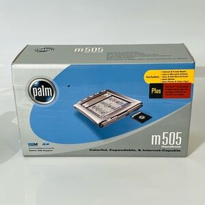 Vintage Palm m505 handheld Personal Digital Assistant New Factory Sealed